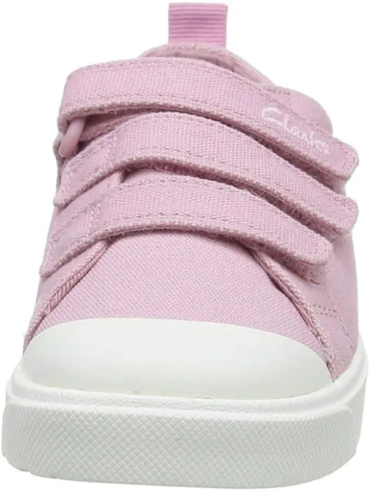 Basket Clarks - 261491076 - Fille City Vibe K Sneakers Basses-1