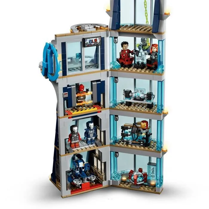 LEGO® Super Heroes 76166 La tour de combat des Avengers V29 Idée Cadeau Marvel Jouet Fille et Garçon 8 ans et plus-2