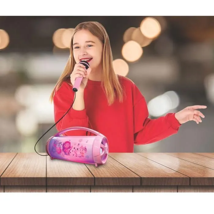 Enceinte Bluetooth® - Gabby et la Maison Magique - Lumineuse - Micro inclus - TWS - 1200 mAh-3