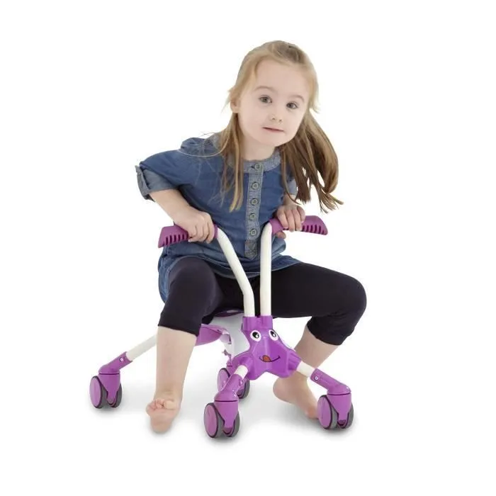 Trotteur scramblebug bubblegum 4 roues-3
