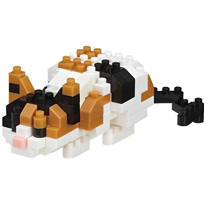 Jouet - NANOBLOCK - Cat Breed Calico - NBC-265 - Multicolore-0