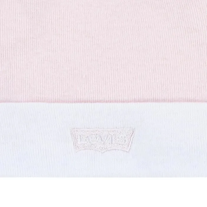Coffret Boot Bonnet et Body - Levi's - Bébé - Rose - Confort exceptionnel - Protection contre le froid-3