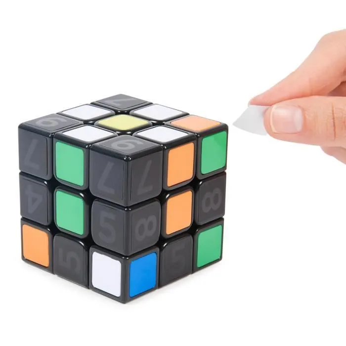 Rubik's Cube 3x3 Méthode simplifiée - RUBIK'S - Coach - Pédagogique - Multicolore - Garantie 2 ans-1