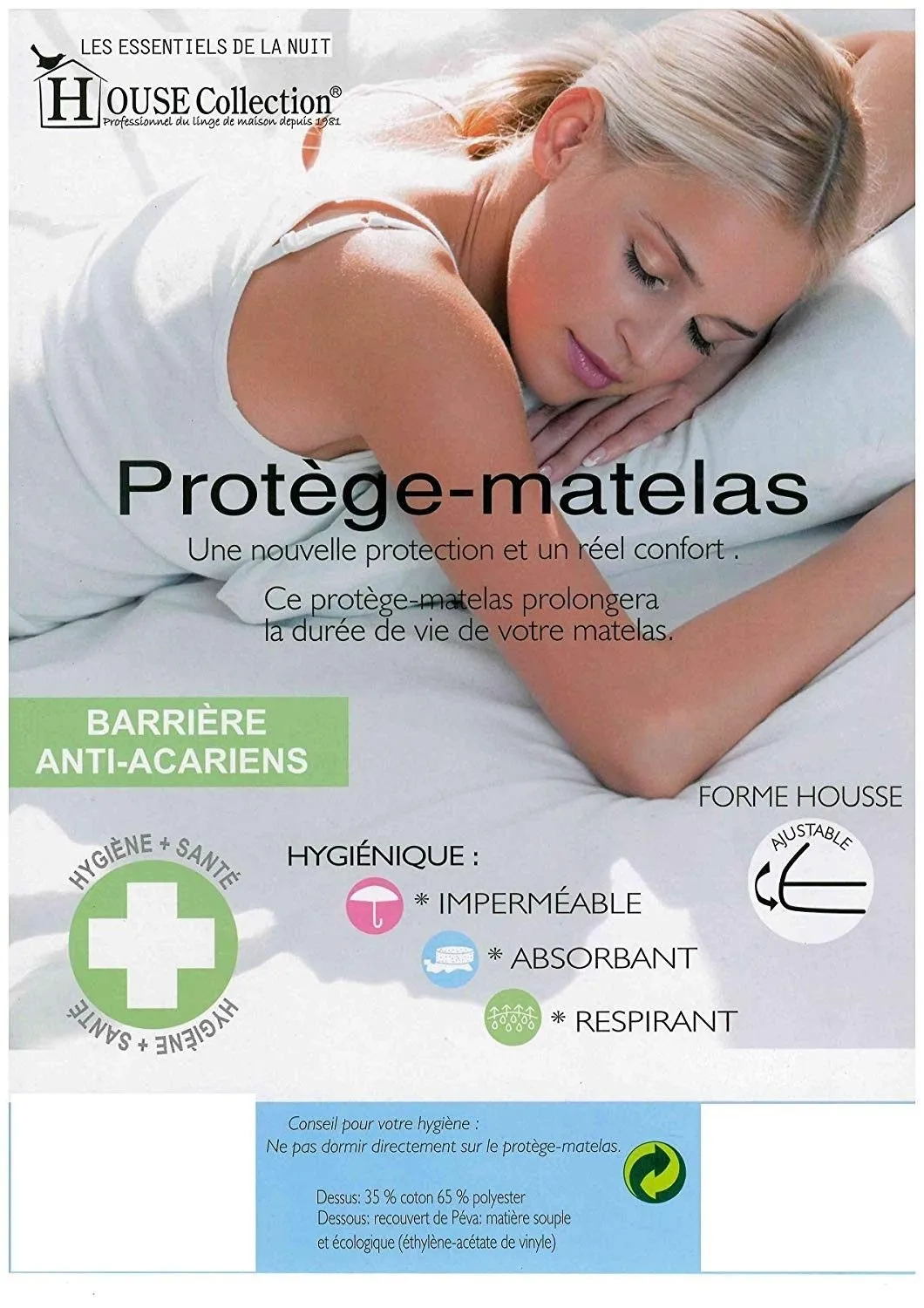 Matelas 120x190 Mmoire de Forme - 21 Cm Soutien Ferme Extrmement Durable Face Hiver Face t Protge Matelas-3