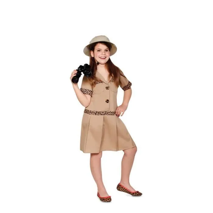 Déguisement dExploratrice de Safari pour fille-0