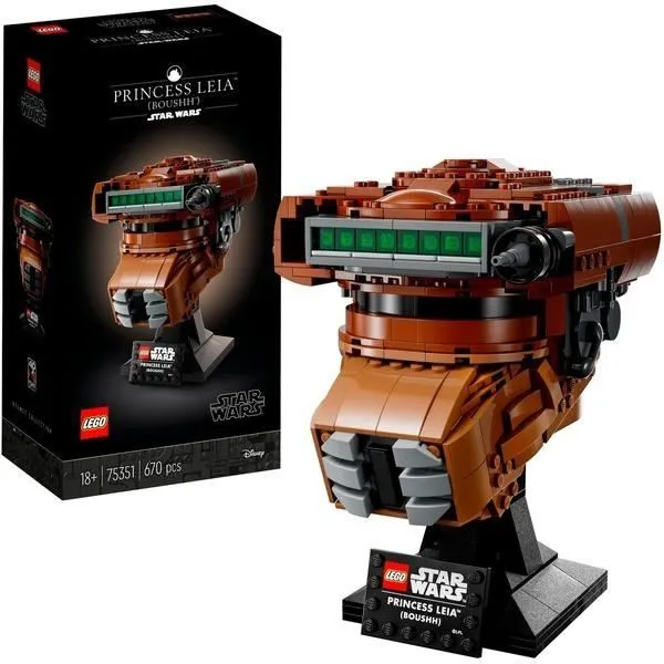 LEGO® Star Wars Le casque de la Princesse Leia™ (Boushh™) (75351)-0