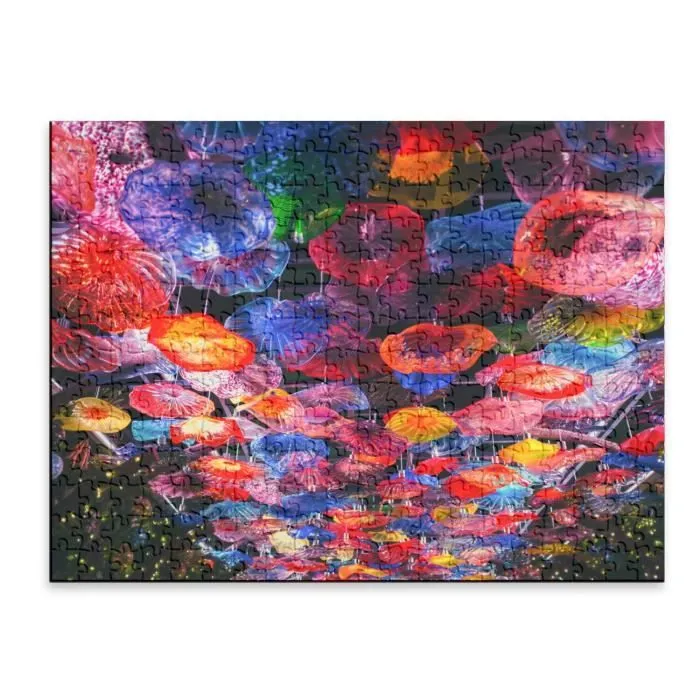Puzzle Classique 100 pièces Bebe Elephants Jouent Sensemble Savane Nature Vie Sauvage-1
