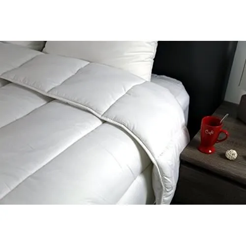 Couette chaude - DODO - NOBLESSE - 220 x 240 cm - 400g/m² - fibre creuse siliconée-3