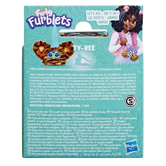 Furby Furblets Ty-Bee, Mini peluche électronique pour filles et garçons, plus de 45 sons, à partir de 6 ans, Hasbro-7