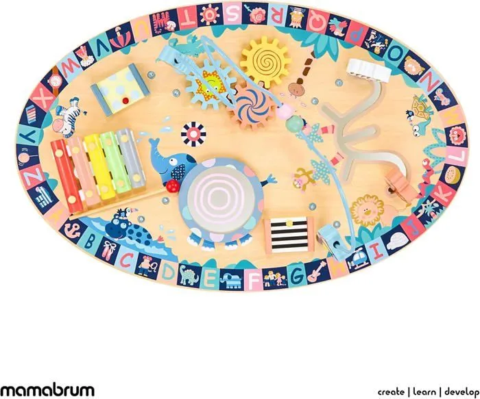 Table d'activités éducative - Non spécifié - 7 en 1 - Musicale - Sensorielle - Labyrinthe-4