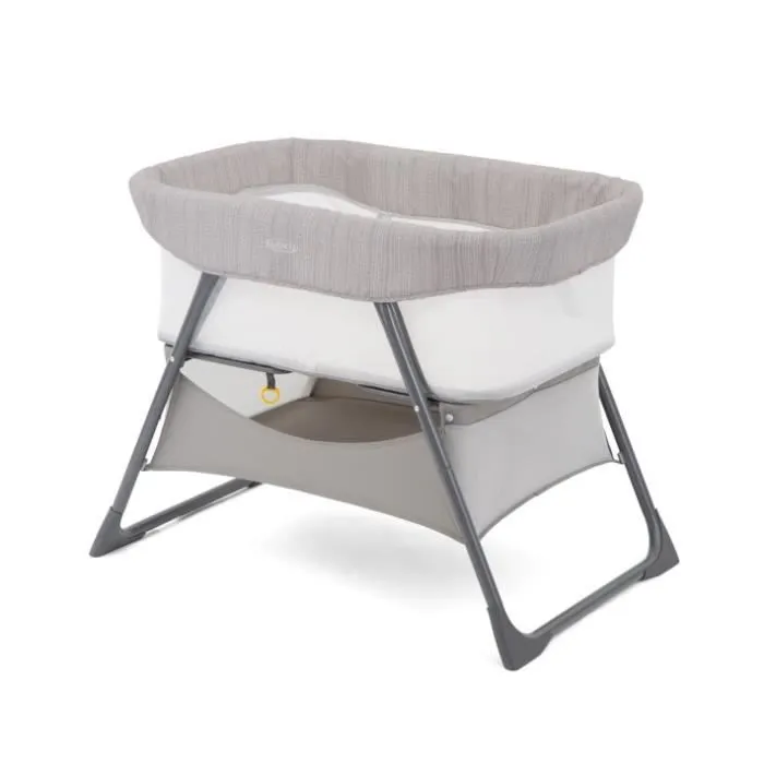 Lit d'appoint - Graco - Cododo 2n1 Side-by-Side Gris - Matelas inclus - Hauteur réglable - Poids jusqu'à 9 kg-0