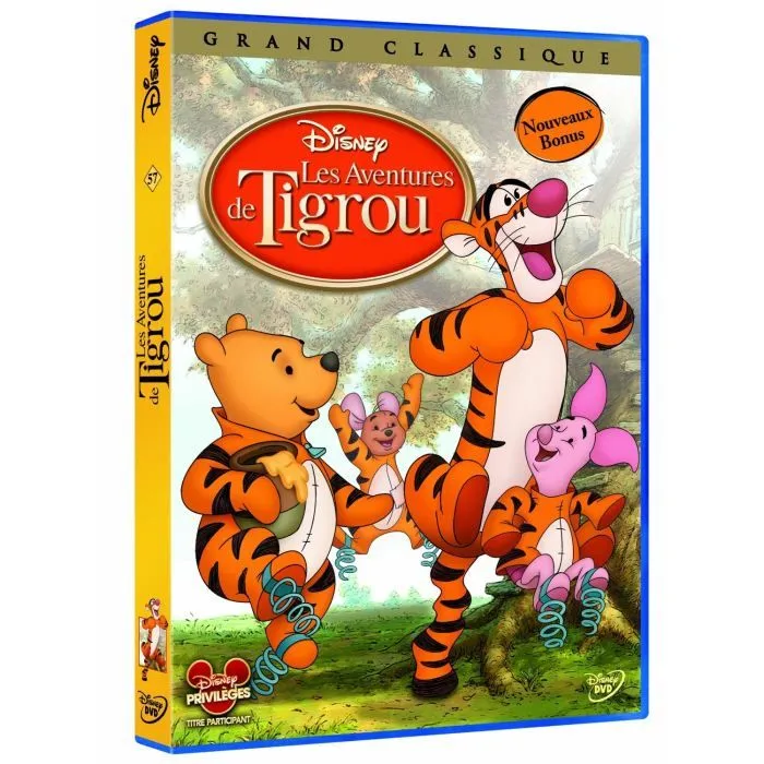 DVD Les aventures de Tigrou-0