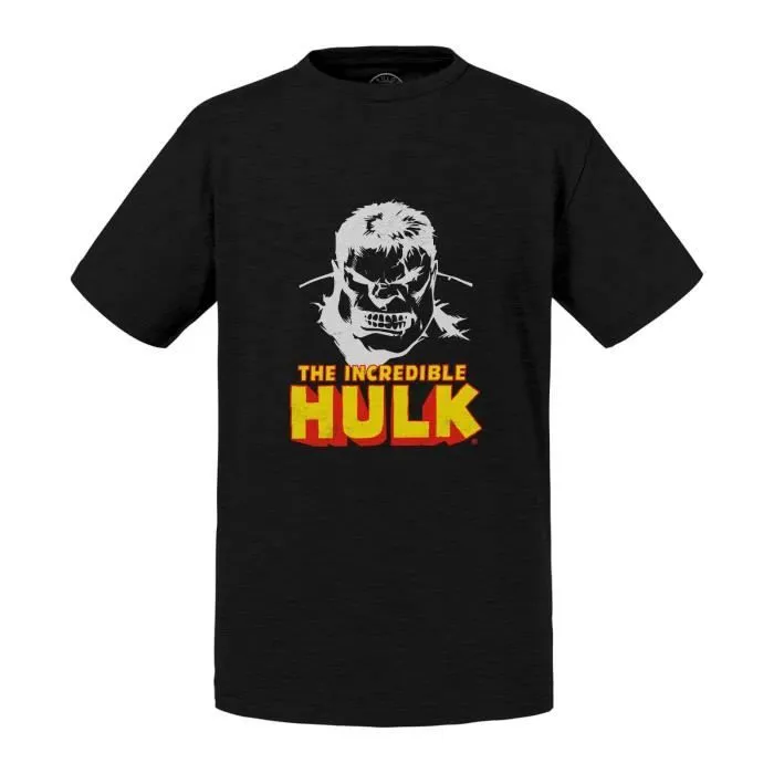 T-shirt Enfant - FABULOUS - Hulk - Noir - Manches Courtes - Coton-0