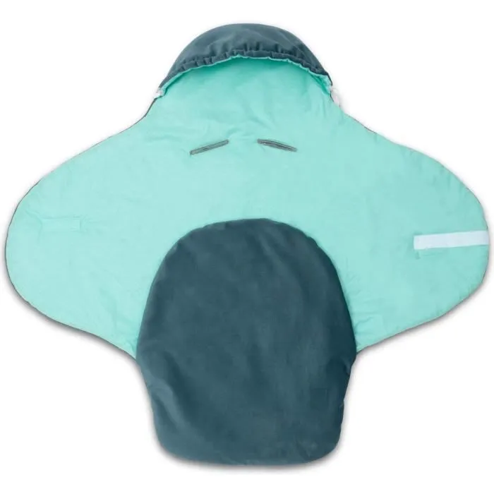 Bellochi Nid D'ange Bebe - Couverture pour Nacelle Poussette Landau Siège Auto - Chanceliere Universelle - - Mint Sage-2