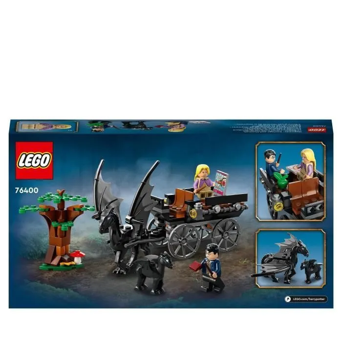 LEGO® 76400 Harry Potter La Diligence et les Sombrals de Poudlard, Jouet et Minifigurine de Chevaux et de Calèche dès 7 ans-5