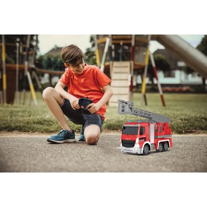 Camion de pompiers télécommandé LEXIBOOK CROSSLANDER® PRO avec effets sonores et lumineux-1