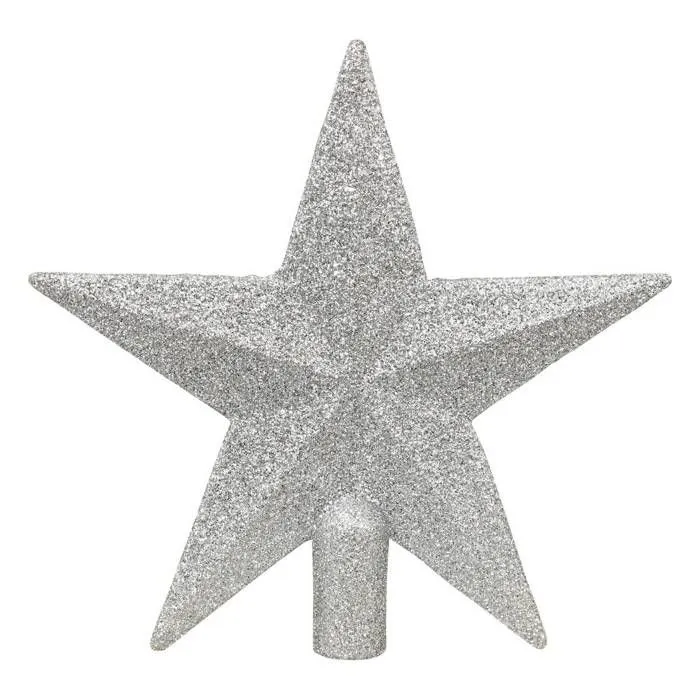 Kit de décoration de sapin - Feeric lights & christmas - Colorama de Noël - 18 pièces - Argent et Blanc - PVC-1