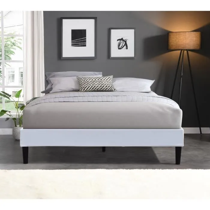 Sommier - KD - 120x190 cm - Déhoussable - Housse Lavable - 13 Lattes en Peuplier-0