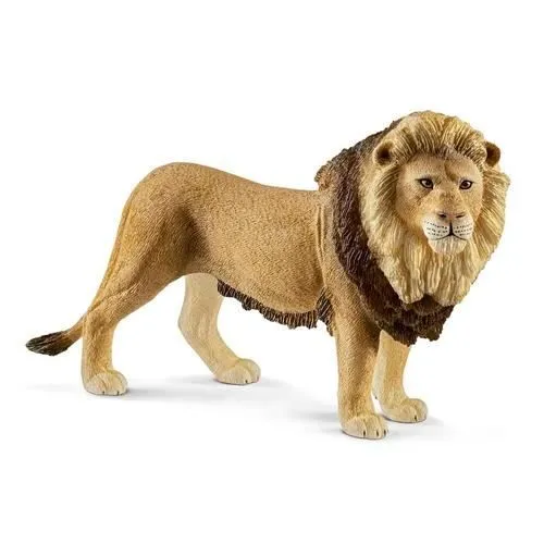 Figurine - SCHLEICH - Lion - Beige - 3 mois - Animaux Sauvages-0