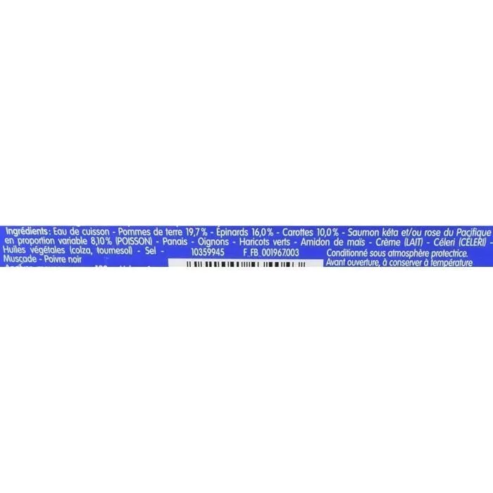 BLEDICHEF Epinards et saumon 230g-4