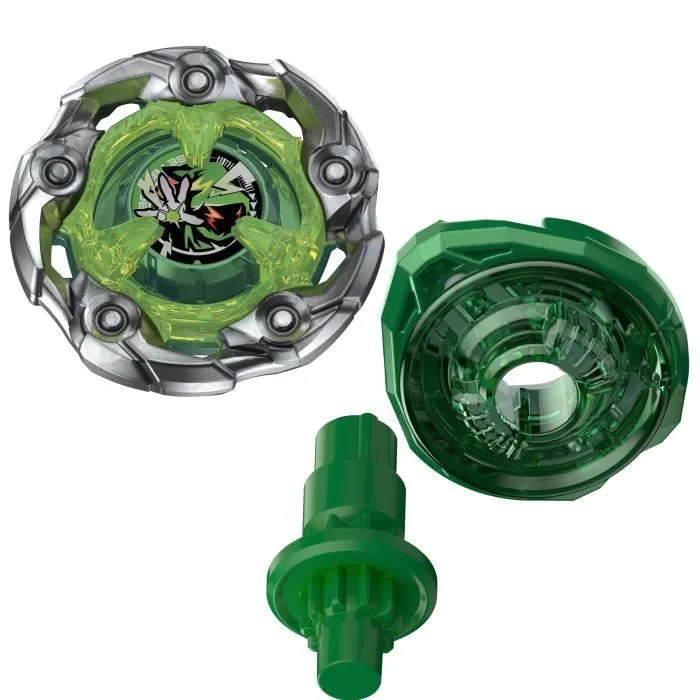 Beyblade X, Starter Pack Wand Wizard 1-60R UX avec toupie de type à rotation droite de type attaque et lanceur, dès 8 ans-4