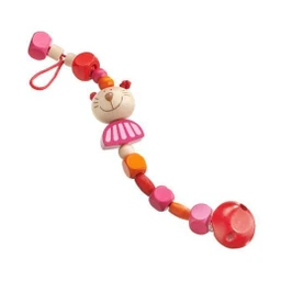 Selecta Spielzeug collier Kittisucette filles 21 cm bois rose/rouge-0