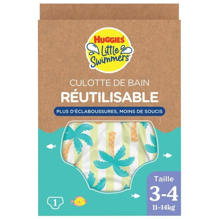 Couche lavable - couche d'apprentissage lavable Huggies-1