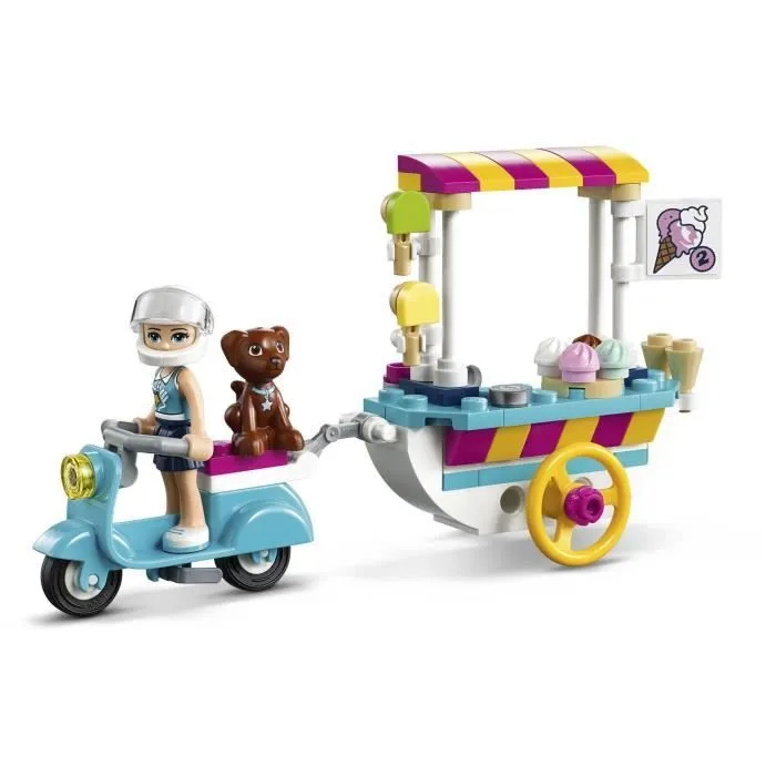 LEGO® Friends 41389 - Le chariot de crèmes glacées-4