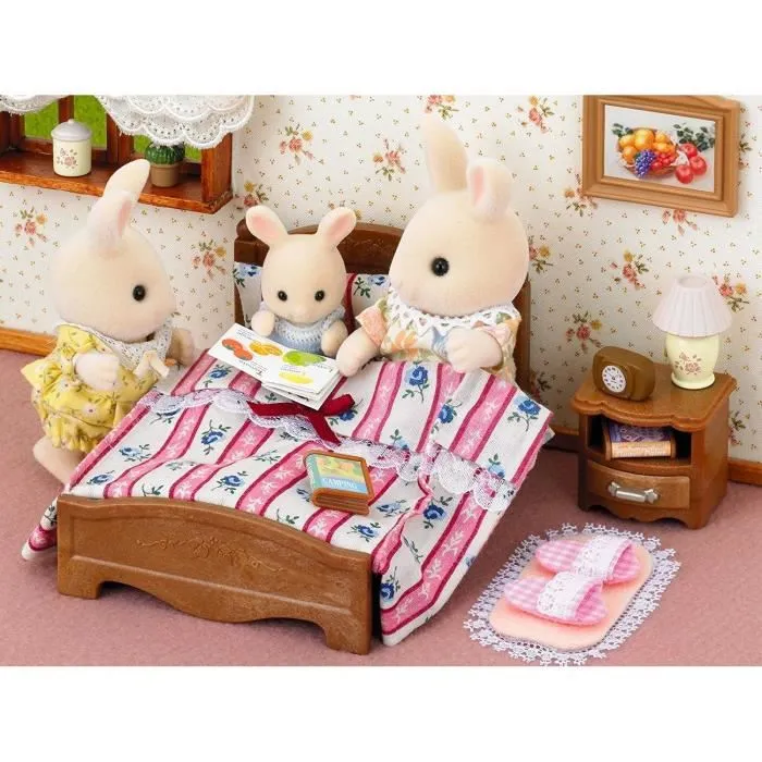 SYLVANIAN FAMILIES 5019 Semi Lit Double - Le village-0