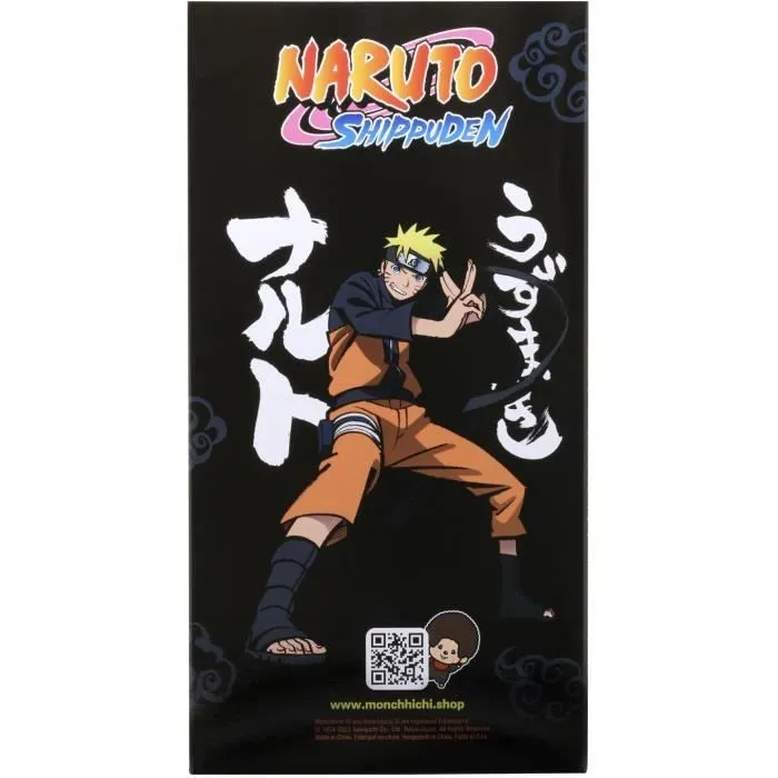 Bandai - Monchhichi - Peluche Monchhichi Naruto Shippuden - Peluche toute douce 20 cm pour enfants et adultes - SE241088-3