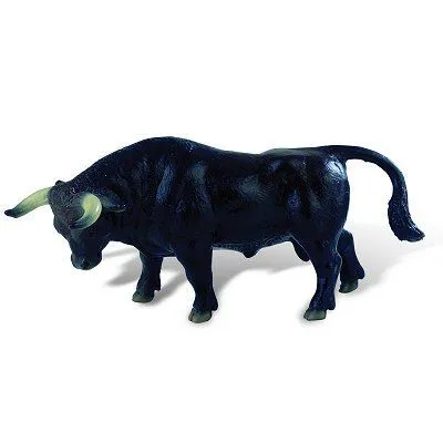 Figurine Taureau noir Manolo - BULLYLAND - 13.5cm x 7cm - Mixte - A partir de 3 ans-0
