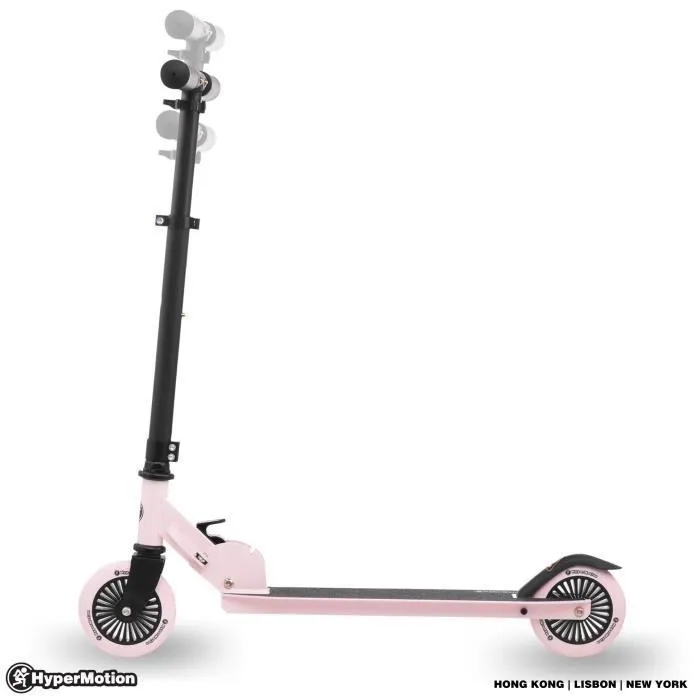 HyperMotion Trottinette pour enfants de 3 à 8 ans, trottinette à deux roues Willy, guidon pliable et réglable en hauteur-3