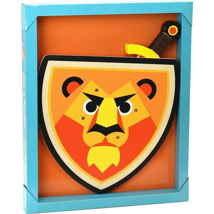 Vilac - Set bouclier et épée Lion-1