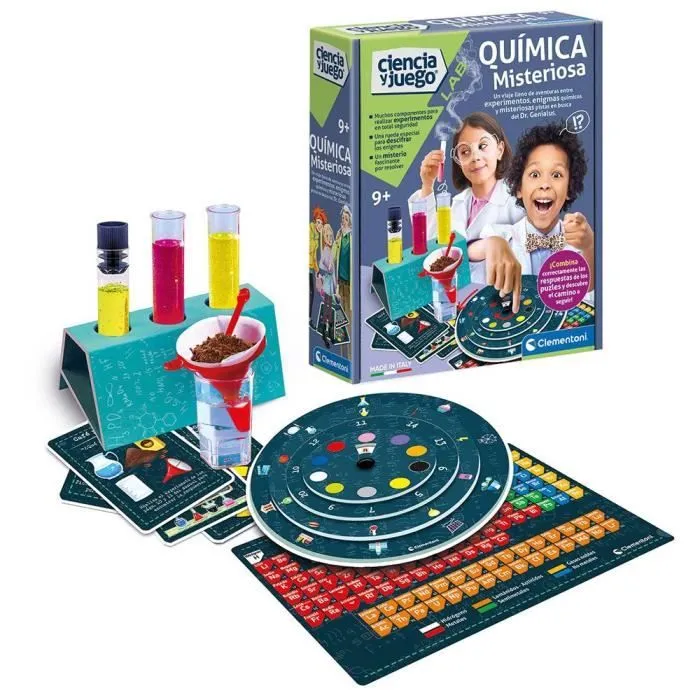 Jeu Scientifique et expériences - CLEMENTONI - 55415 - Multicolore - Enfant - Sciences et jeux-0