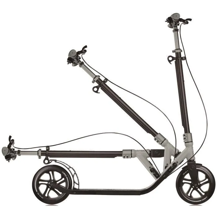GLOBBER - Trottinette 2 roues ONE NL 230 ULTIMATE Titane - Gris-5