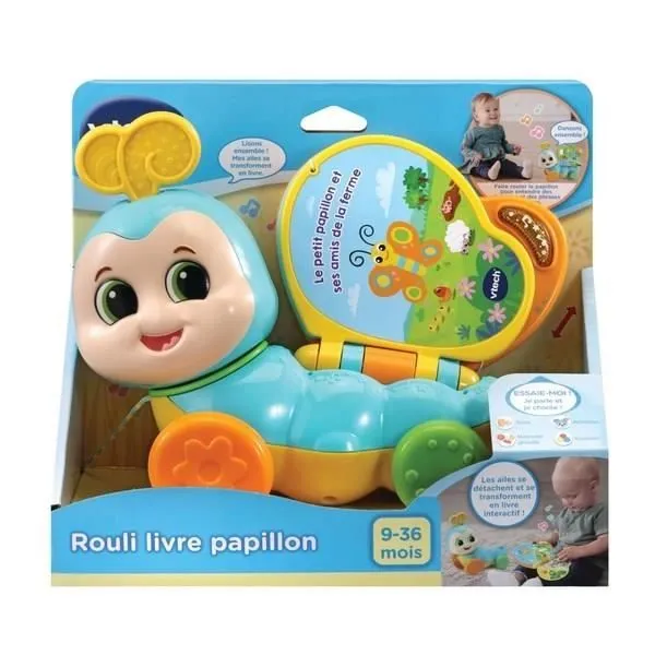 VTECH BABY - Rouli Livre Papillon-2