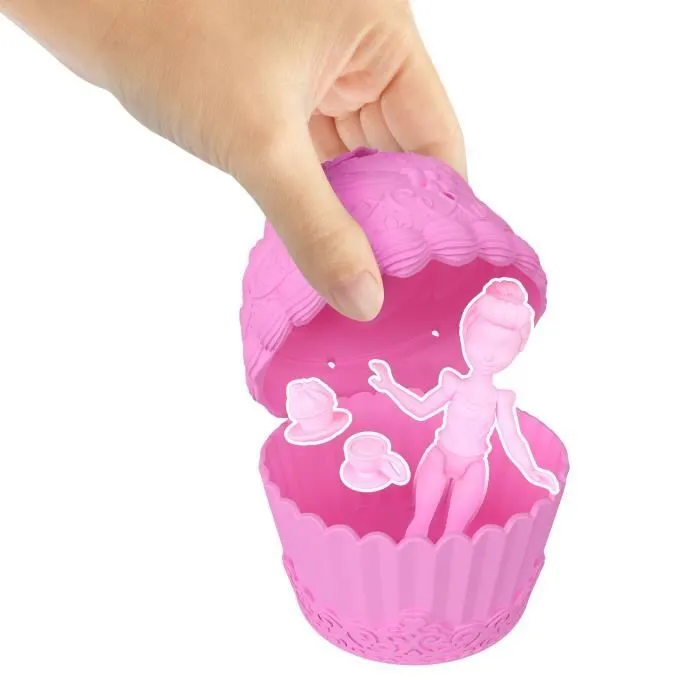 Princesses Disney - Petite poupée Cupcake Doll Reveal avec 5 surprises - Disney Princess - JFG78-7