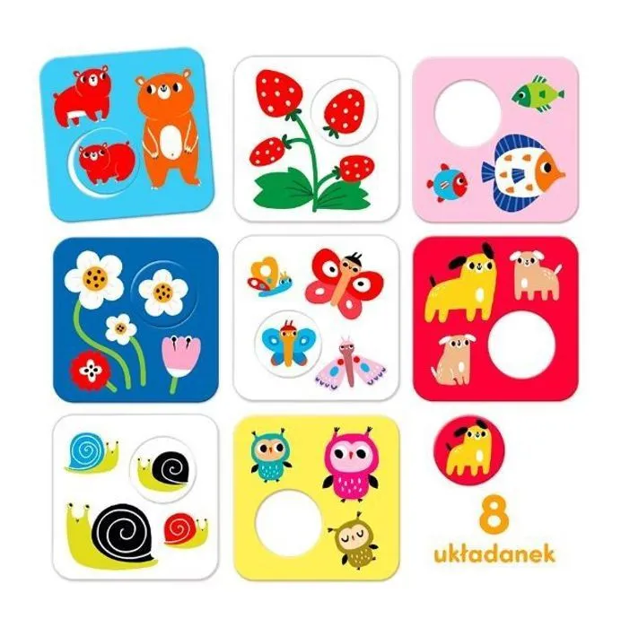 Puzzle Bright junior media - 501233 - CzuCzu Puzzle contrastÃ© Ici Ã-3