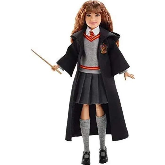 Poupée articulée Hermione Granger - Harry Potter - Uniforme Gryffondor - 24 cm-0