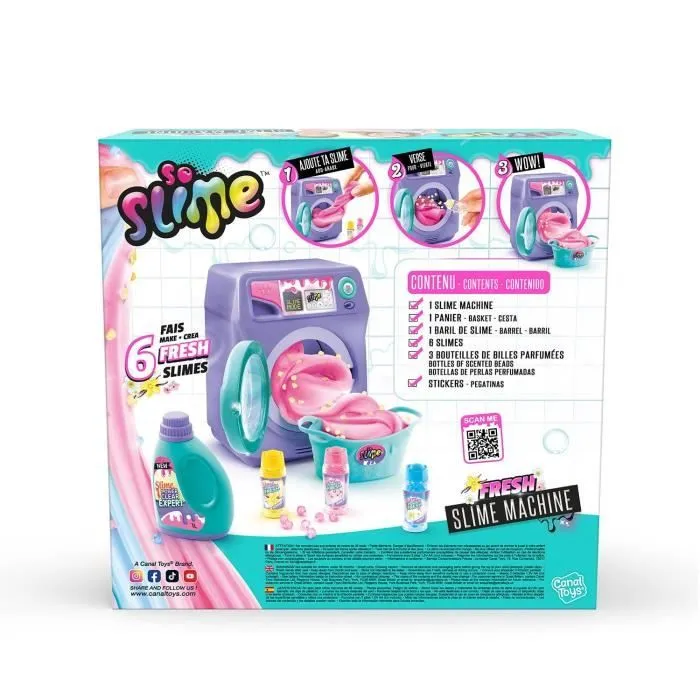 Canal Toys - SO DIY - So Slime DIY - La Machine à Laver de Slime -So Fresh - SSC 244-4