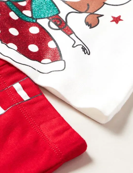Gigoteuse - douillette - turbulette Chicco , Coffret cadeau : pyjama de Noel long , Fille-3