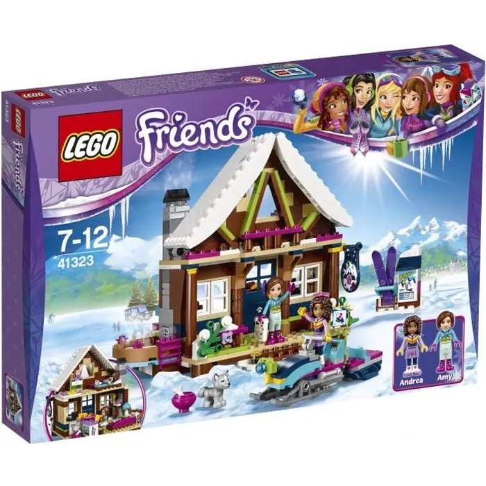LEGO® Friends 41323 Le Chalet de la Station de Ski-0