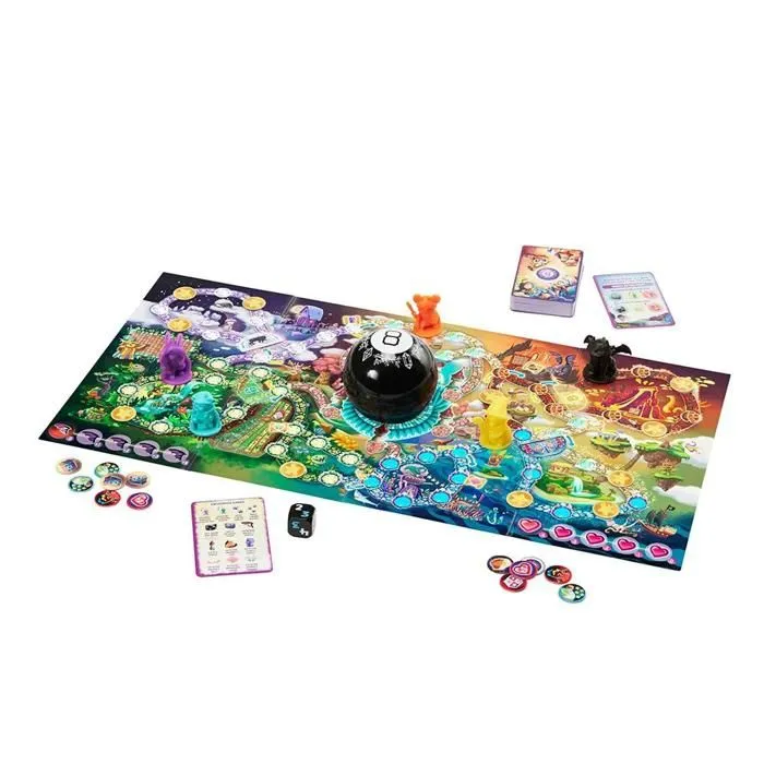 Jeu de Plateau Éducatif - Mattel Games - Rencontres Magiques Bola 8 - +7 ans-1