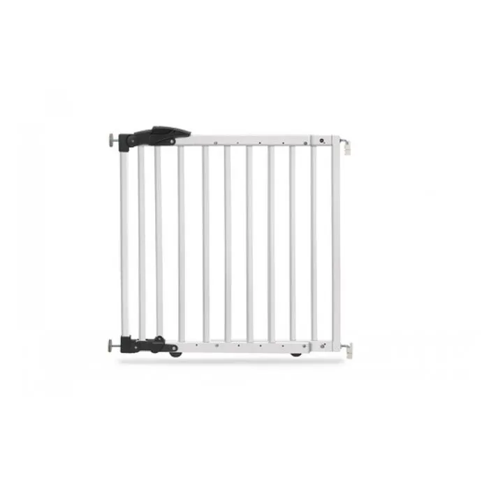 Barrière de porte - GEUTHER - Fixation par pression - Bois - Blanc-0