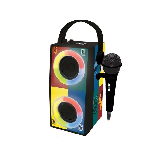 Enceinte Bluetooth® portable Harry Potter avec lumières et microphone-0