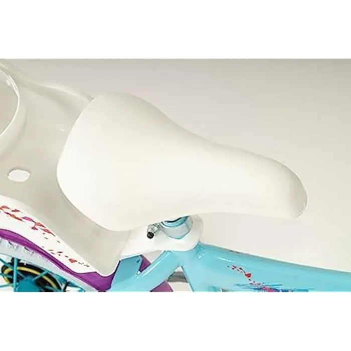 Vélo pour enfant - TOIMSA - Frozen Huffy 12 pouces - Frein avant et arrière - Panier et porte-poupée inclus-1