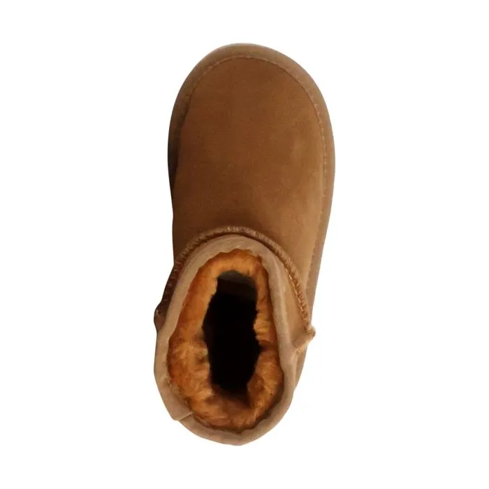 Bottines Chausson  Cuir Natural World Bota Alta Merino - Marron-5