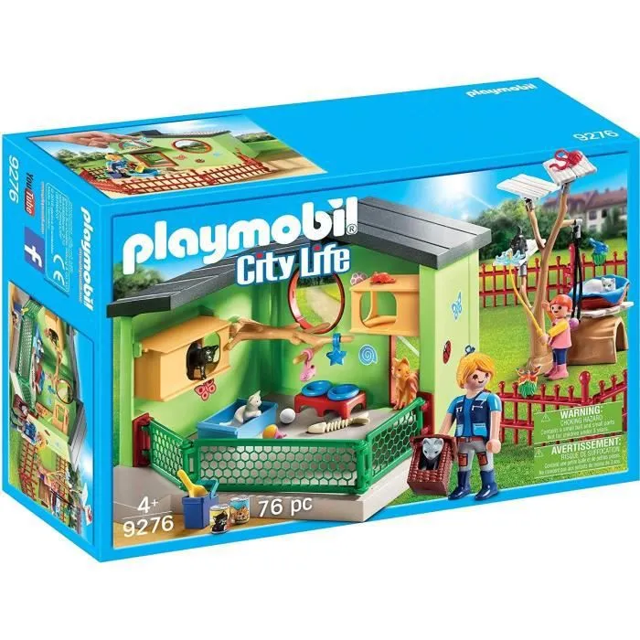 PLAYMOBIL - Maisonnette des Chats - City Life - 76 pièces - Mixte - A partir de 4 ans-0