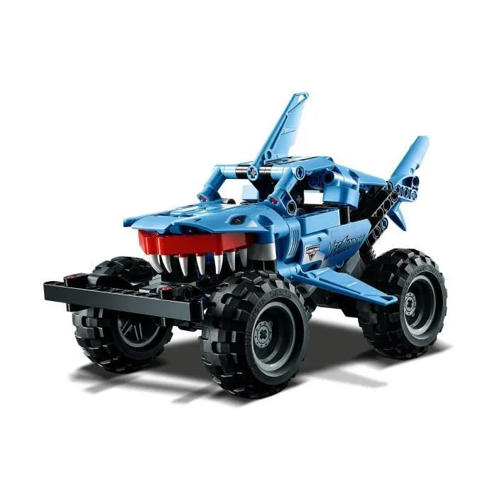LEGO® 42134 Technic Monster Jam Megalodon, Voiture Jouet pour Enfants +7 Ans 2 en 1 Truck et Low Racer Lusca à Rétrofriction-1