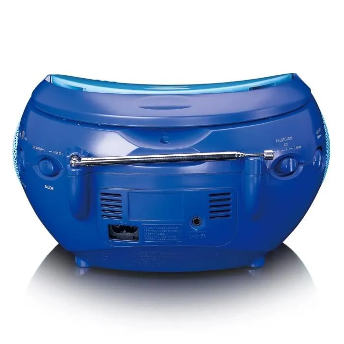 Lenco SCD-24BU kids - Radio portable avec lecteur CD - Bleu-3